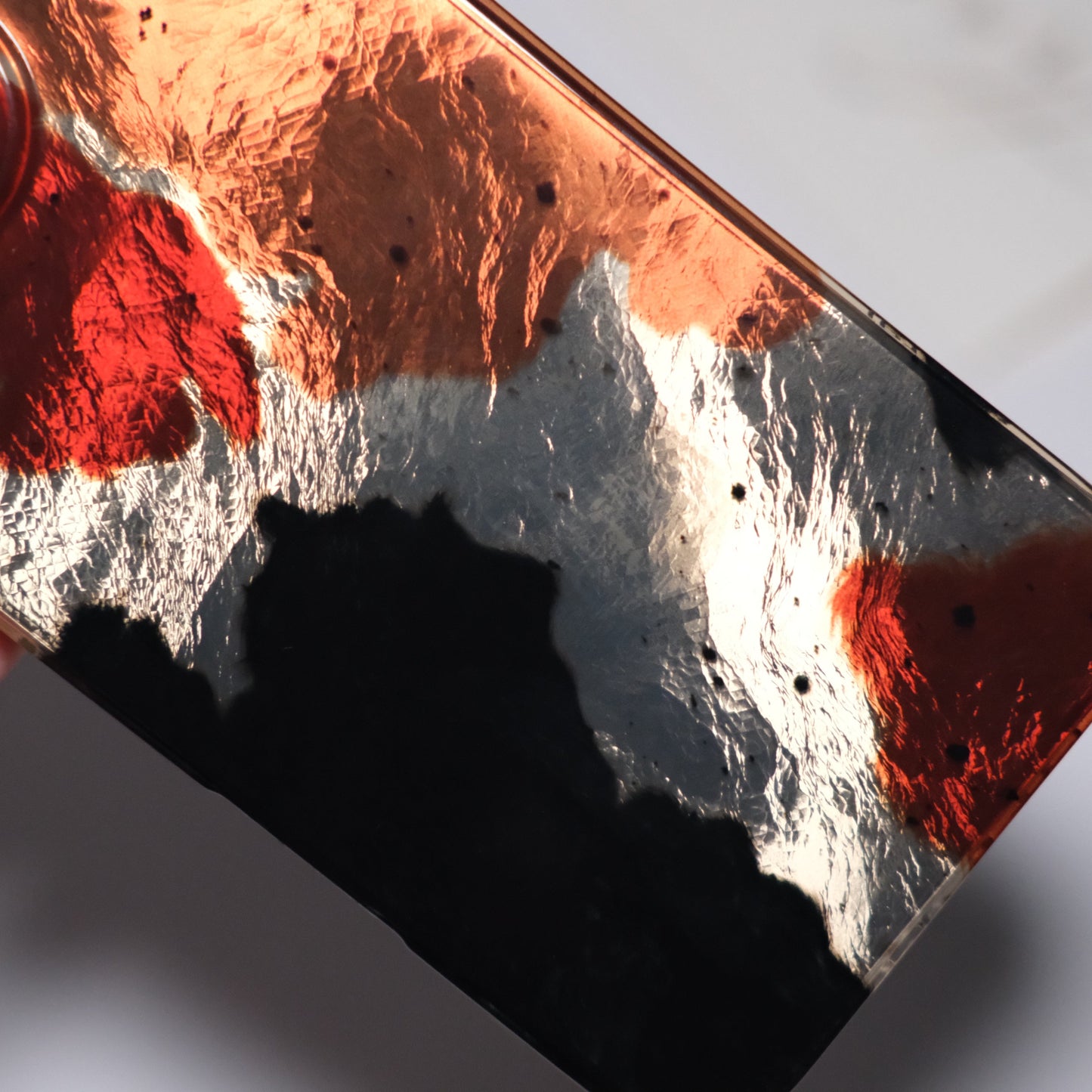 Cowhide Gloss Case – Earth Tones