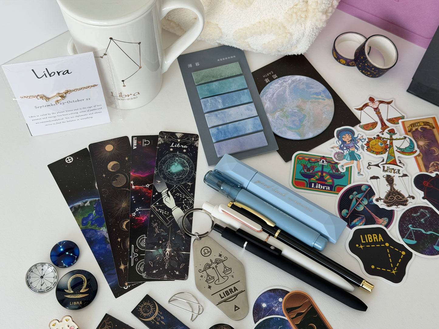 ♎ Libra Zodiac Gift Box | Aesthetic Astrology Gift for Libra