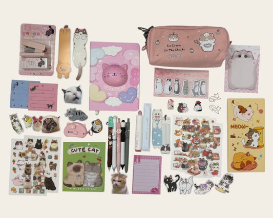 Cat Stationery Set 🐾