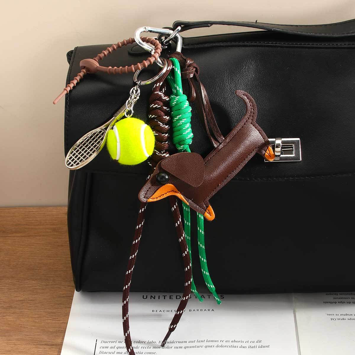 Sporty Pup Bag Charm