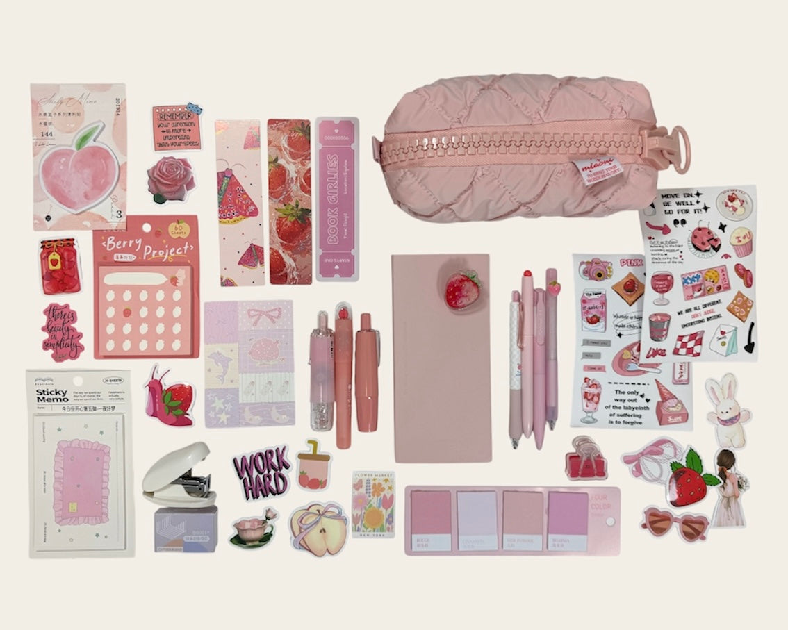 Blush Pink Stationery Box ๐ธ