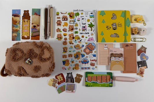 "Honey Hugs"  Bear Stationery Set 🧸🍯 - Medium