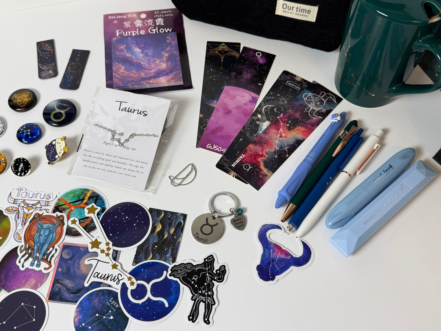 ♉  Taurus Zodiac Gift Box | Luxury Astrology Gift Set for Taurus