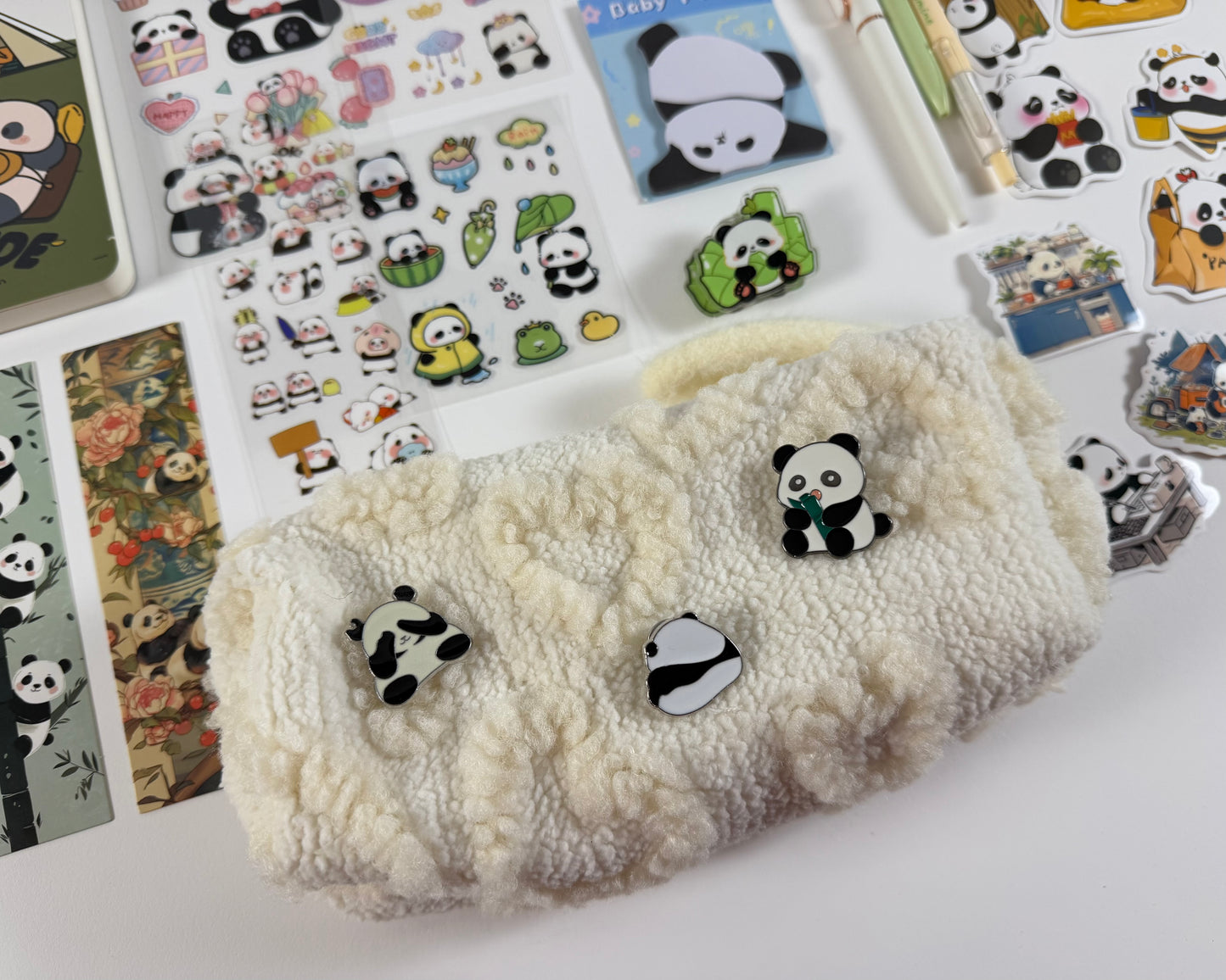 Bamboo Zen" Panda Stationery Set 🐼🎋 – Small