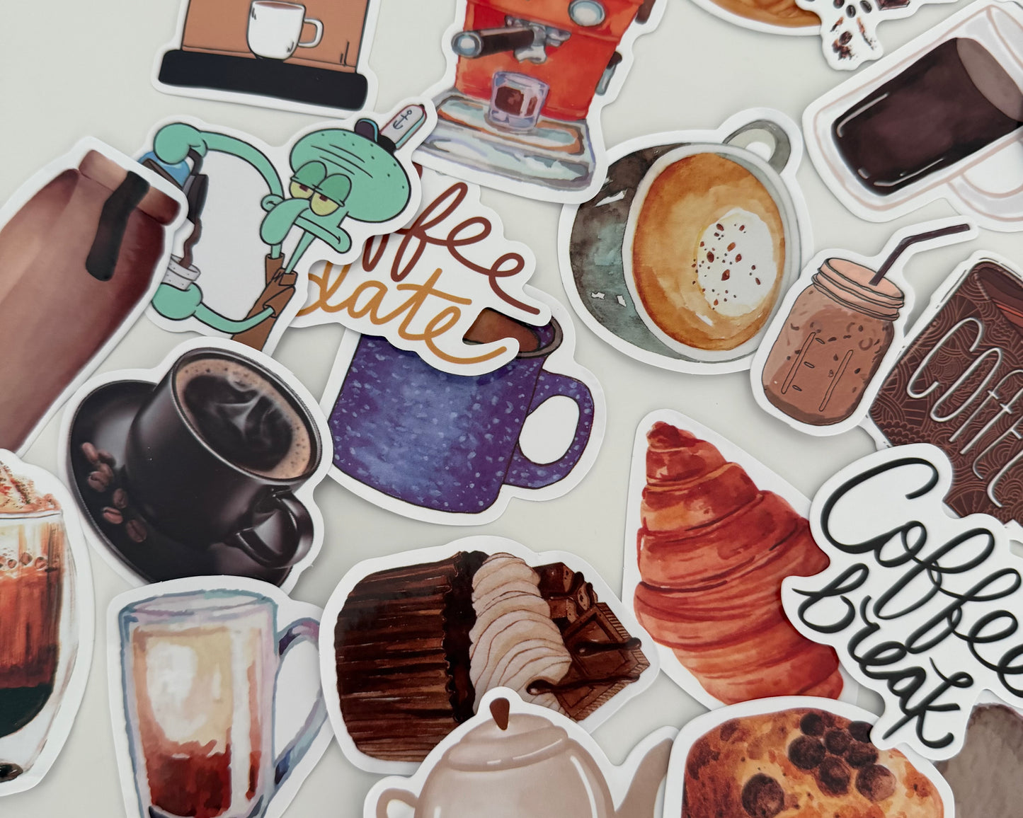 Coffee Lover Sticker Pack (10 pcs) ☕✨