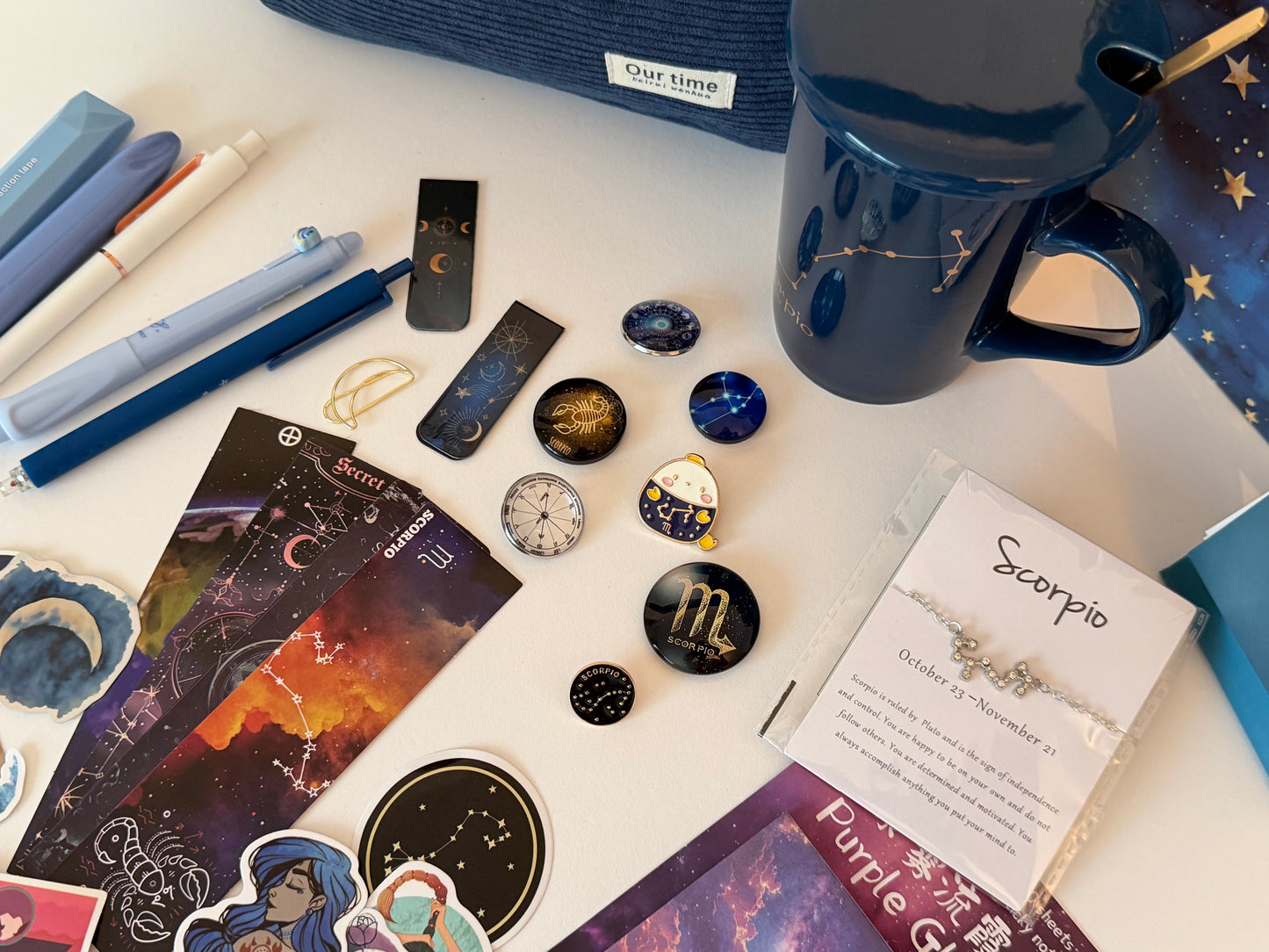 ♏ Scorpio Zodiac Gift Box | Mysterious Astrology Gift Set