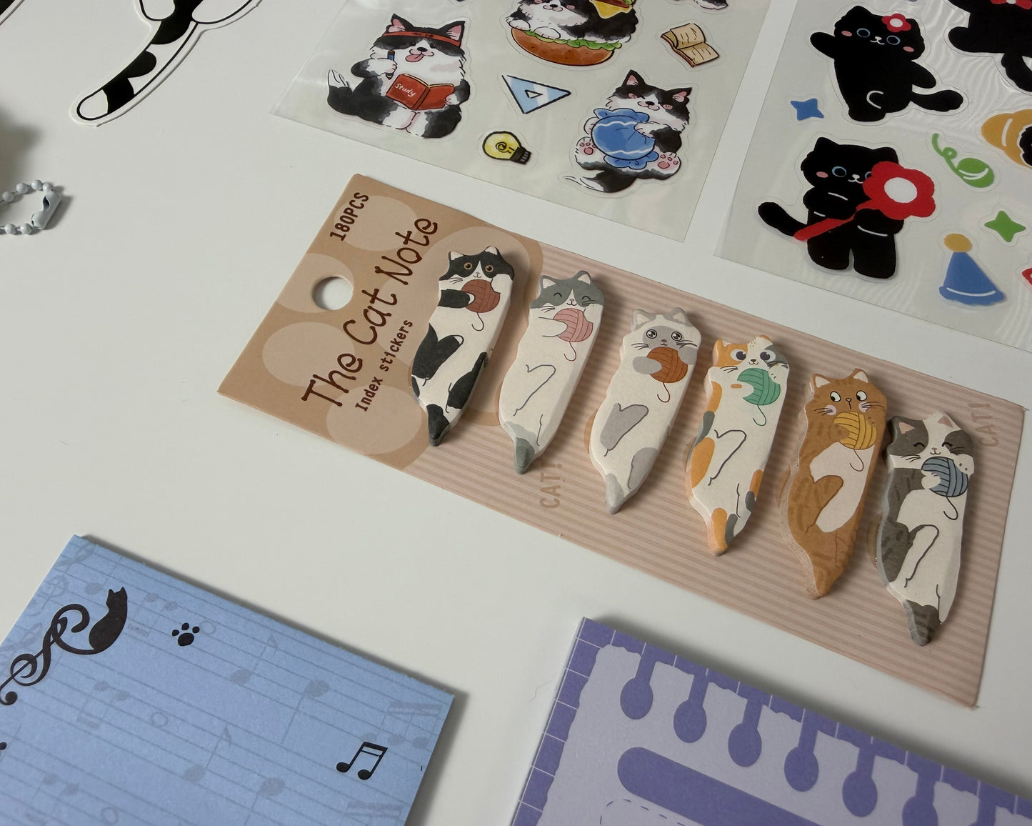 🐾 Cute Cat Mini Stationery Set