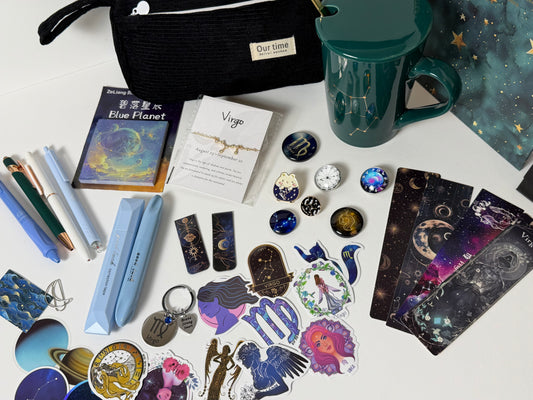 ♍ Virgo Zodiac Gift Box | Minimalist Astrology Gift Set