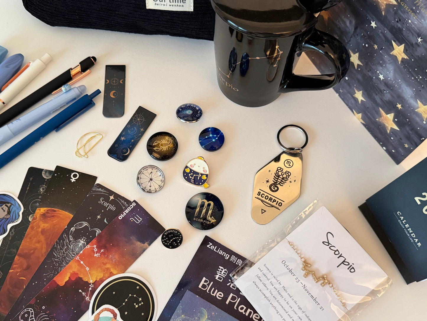 ♏ Scorpio Zodiac Gift Box | Mysterious Astrology Gift Set