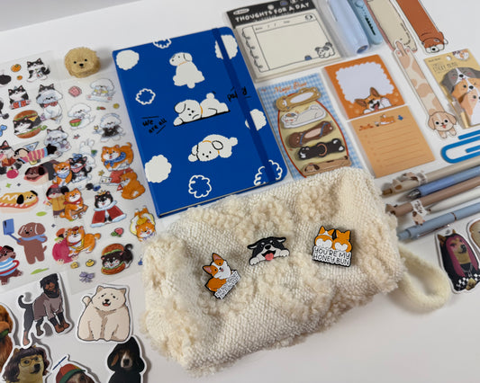 "Paw-some" Stationery Set 🐾 - Large