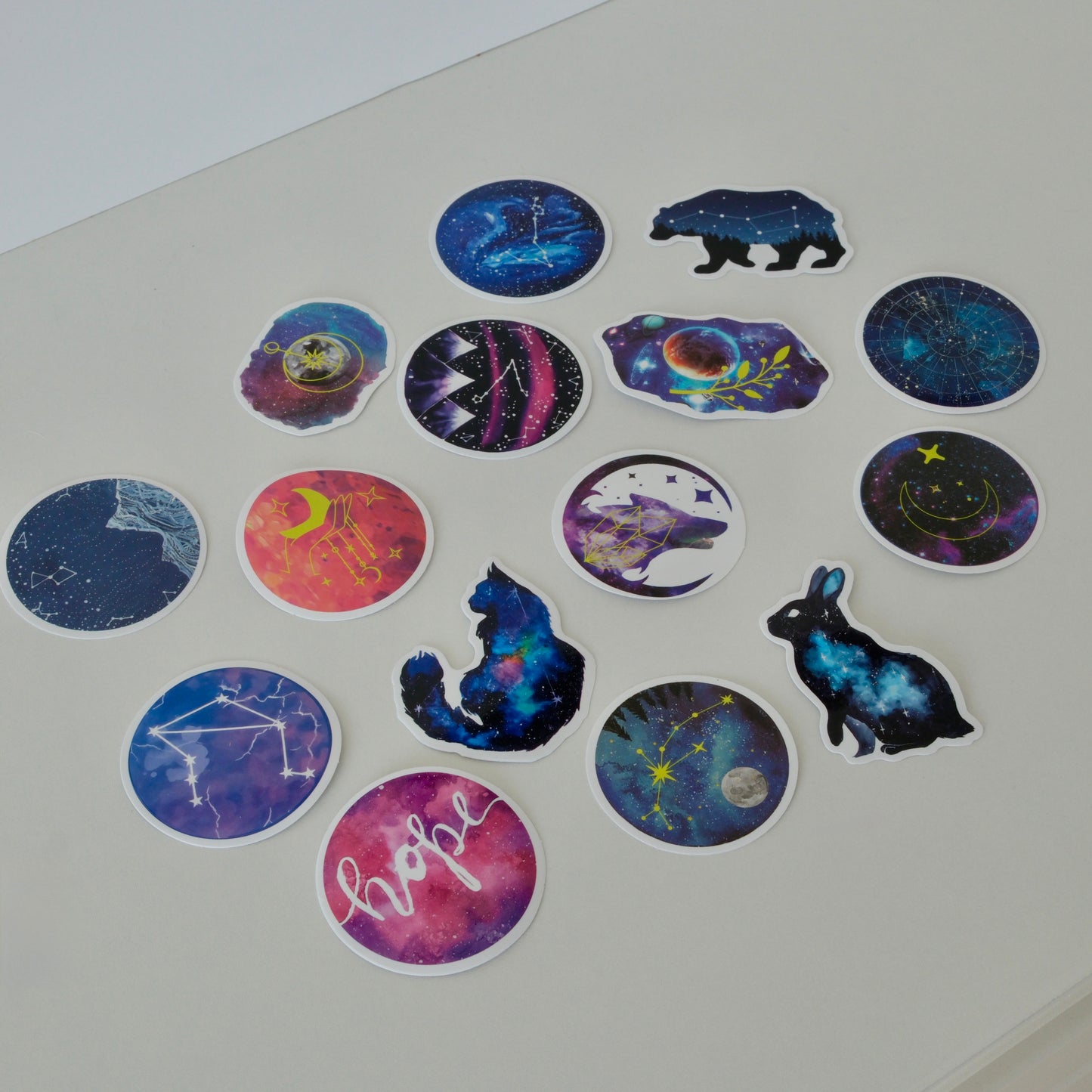 ✨ Zodiac Constellation Sticker Set