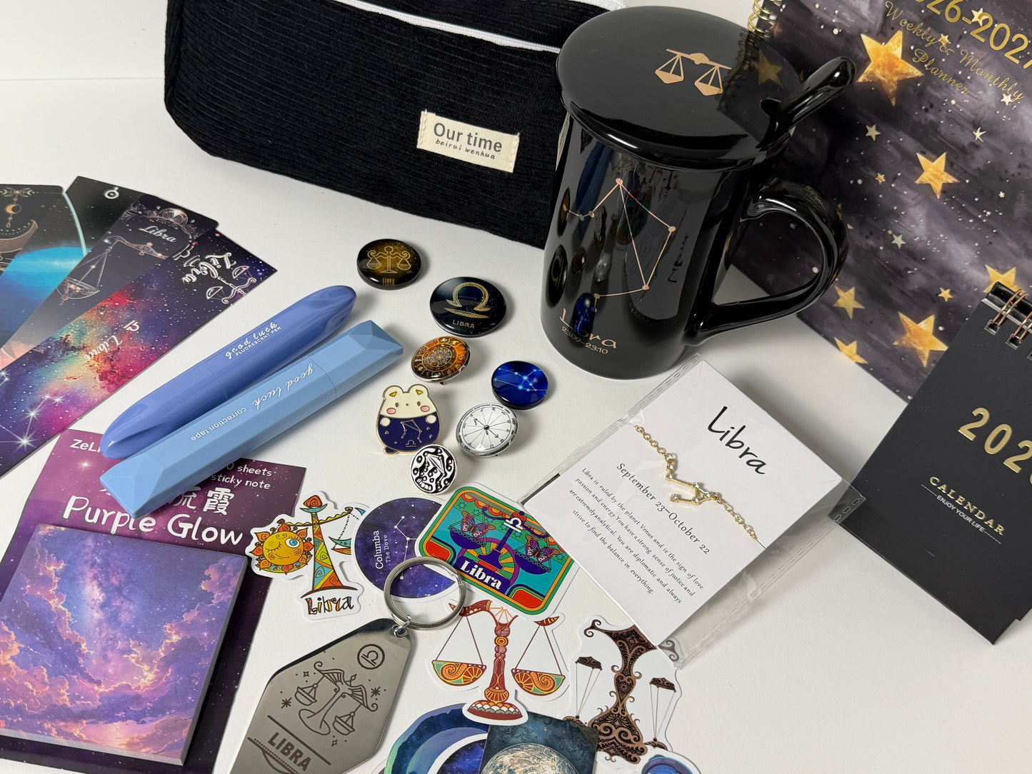 ♎ Libra Zodiac Gift Box | Aesthetic Astrology Gift for Libra