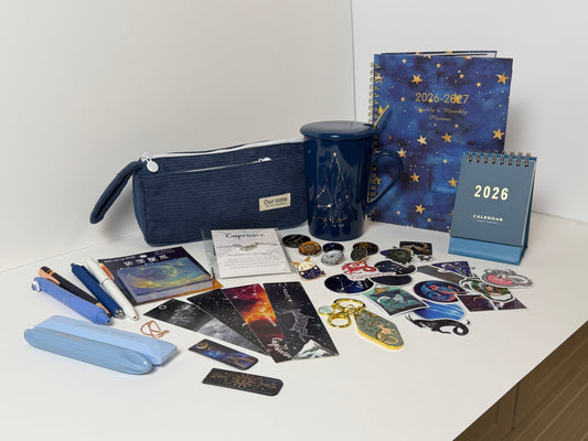 ♑ Capricorn Zodiac Gift Box | Elegant Astrology Gift for Capricorn