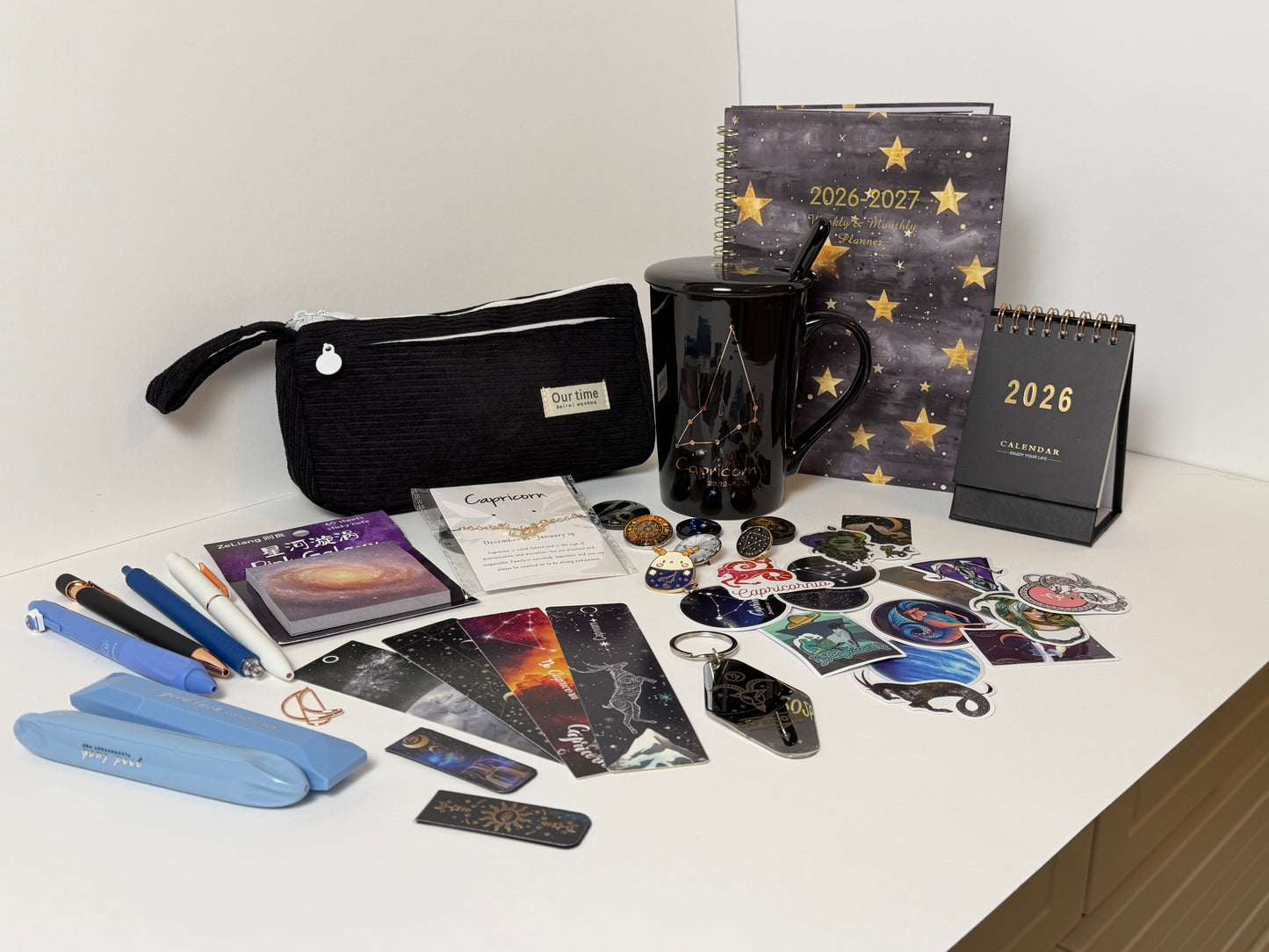 ♑ Capricorn Zodiac Gift Box | Elegant Astrology Gift for Capricorn