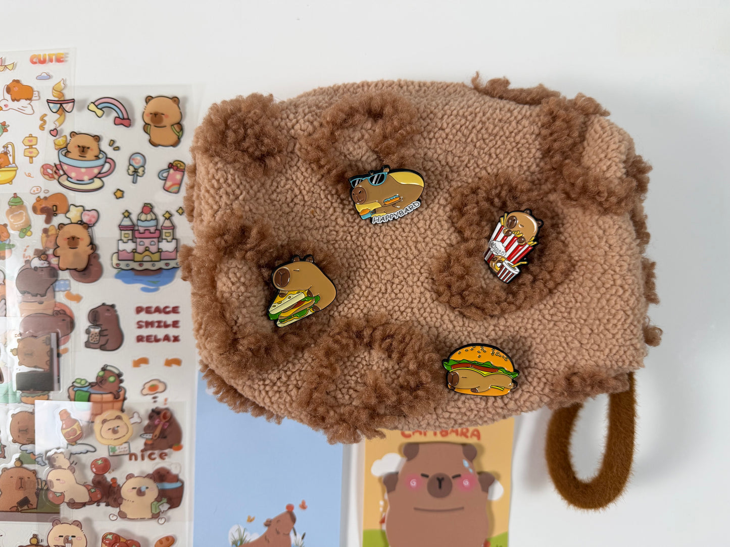 Capybara Stationery Set ₍ᐢ•(ܫ)•ᐢ₎ – Large