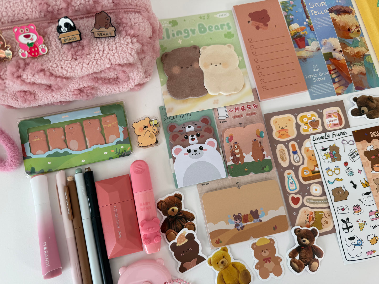 "Honey Hugs"  Bear Stationery Set 🧸🍯 - Large