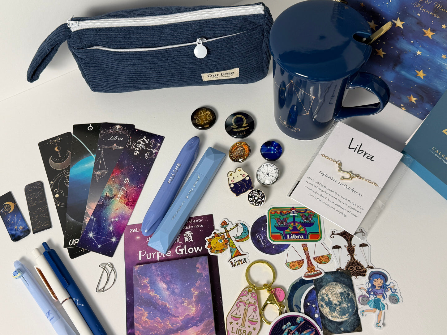 ♎ Libra Zodiac Gift Box | Aesthetic Astrology Gift for Libra