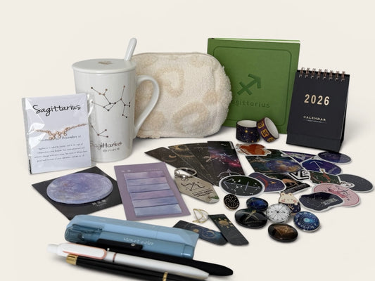 ♐ Sagittarius Zodiac Gift Box | Adventure Astrology Gift Set