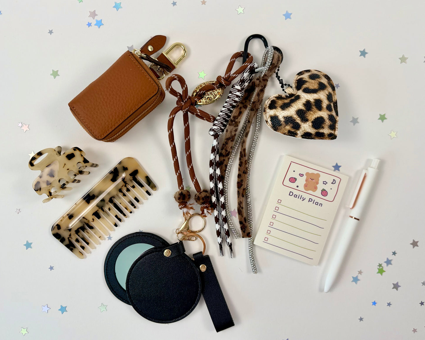 Brown Aesthetic Bag Essentials Kit 🤎