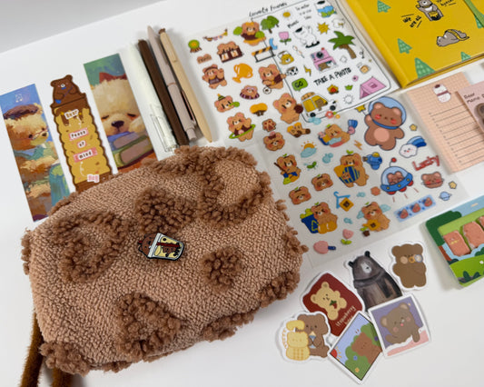 "Honey Hugs"  Bear Stationery Set 🧸🍯 - Medium