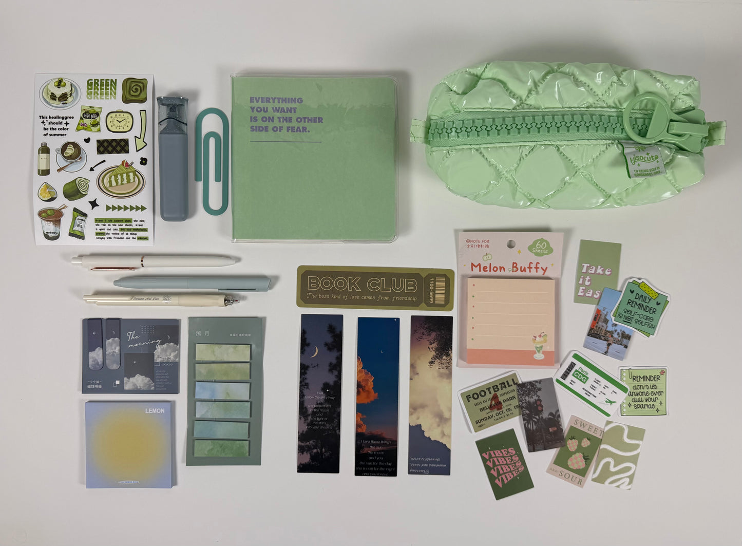 Pastel Stationery Box ☁️🩵