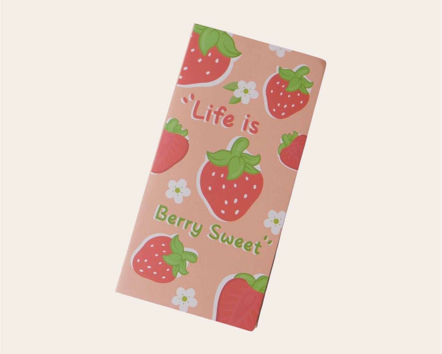 Cute Sticky Note Memo Pad Set | Strawberry & Cactus Sticky Notes for Journaling, School & Office