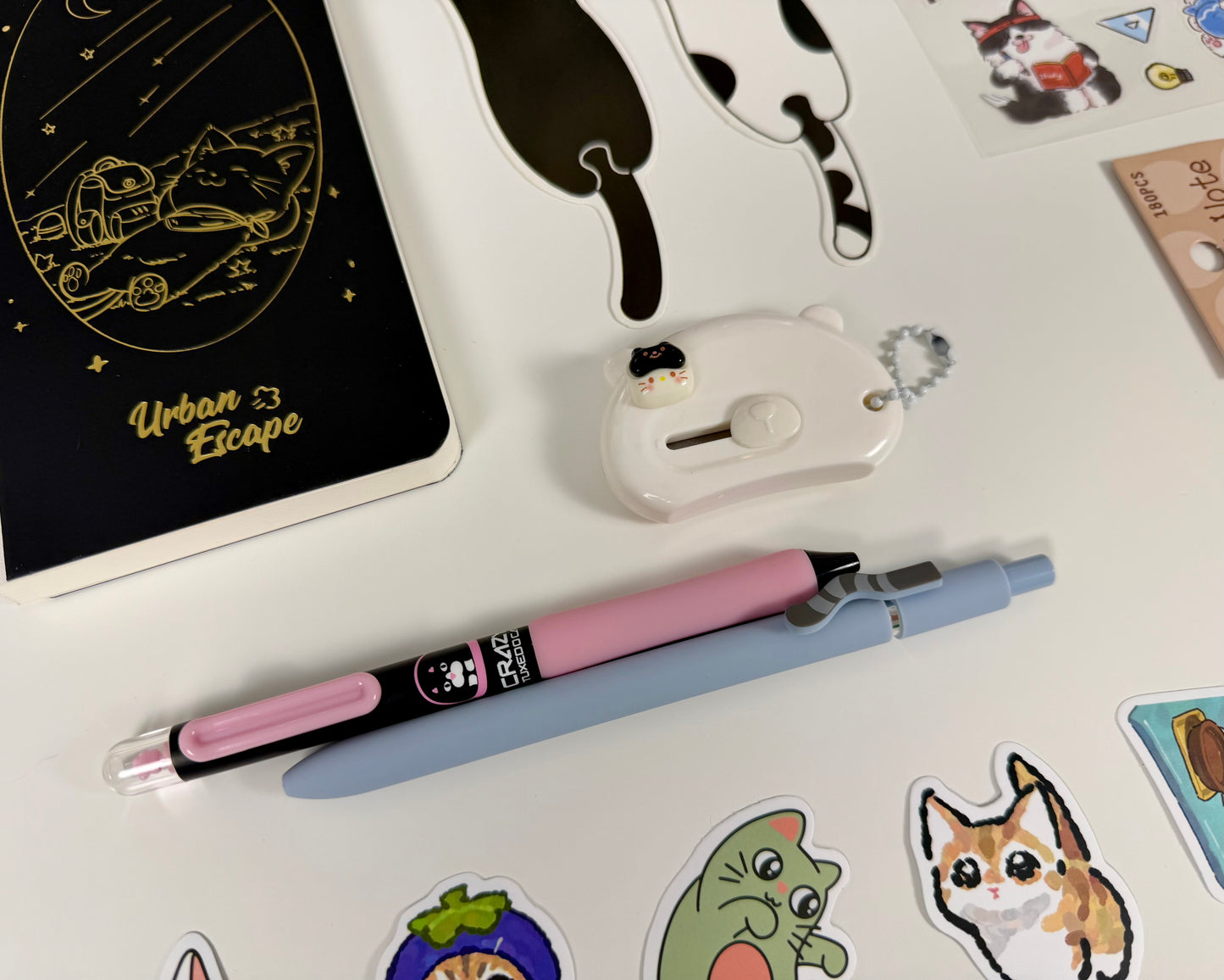 🐾 Cute Cat Mini Stationery Set