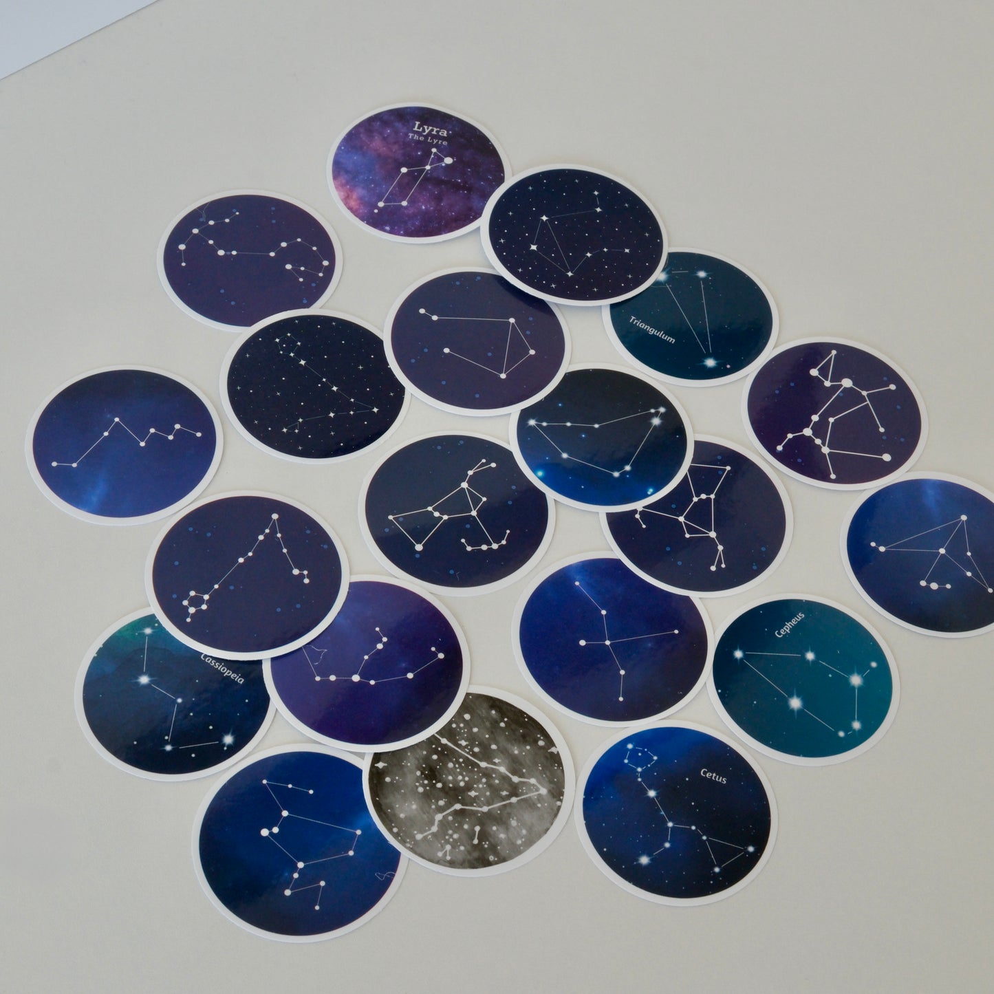 🌌 Constellation Sticker Set