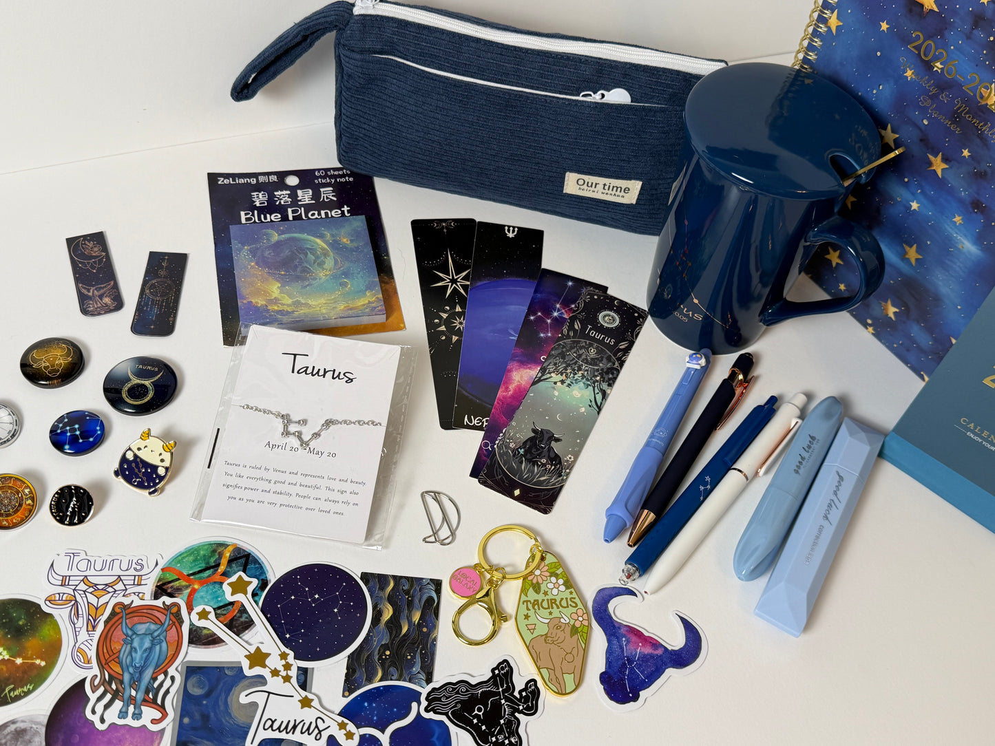 ♉  Taurus Zodiac Gift Box | Luxury Astrology Gift Set for Taurus