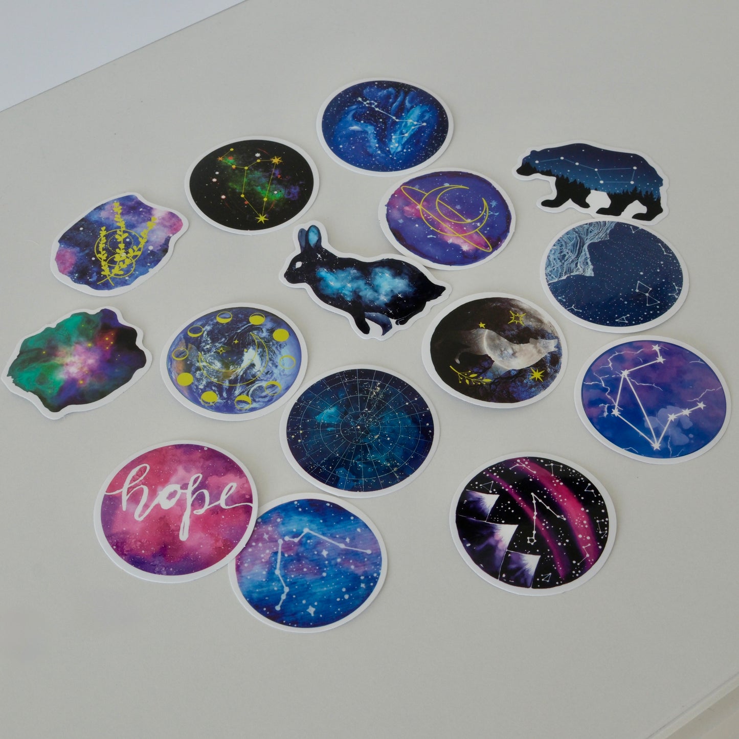 ✨ Zodiac Constellation Sticker Set