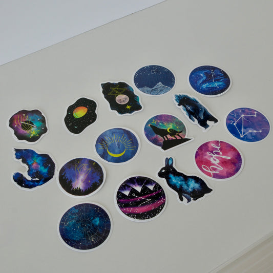 ✨ Zodiac Constellation Sticker Set