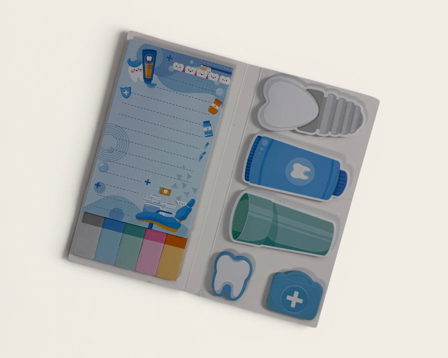 Medical-Themed Sticky Note Book