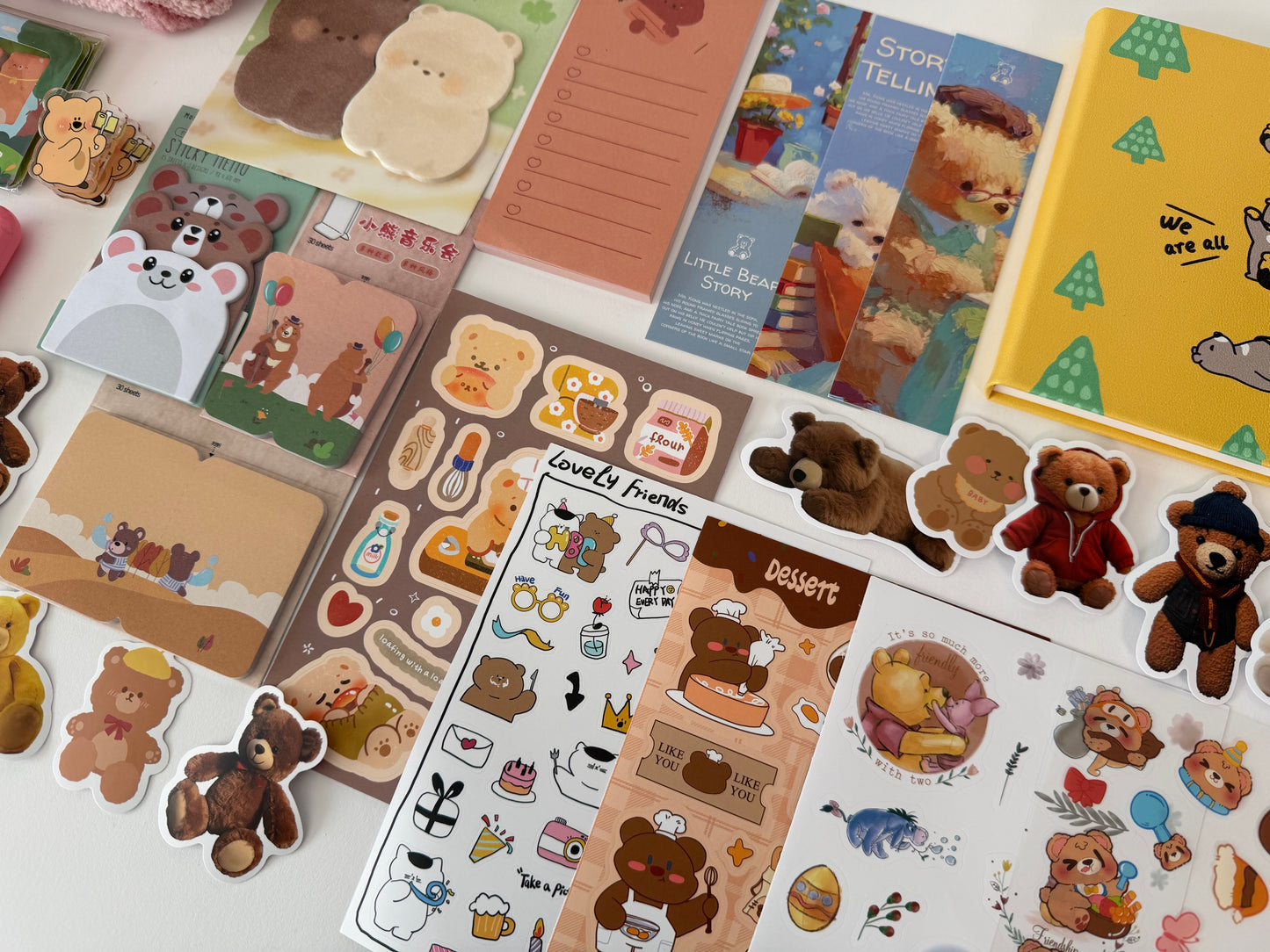 "Honey Hugs"  Bear Stationery Set 🧸🍯 - Large