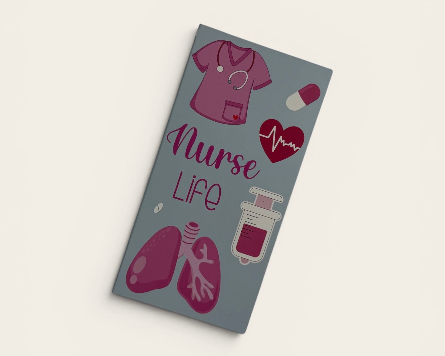 Medical-Themed Sticky Note Book