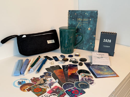 ♏ Scorpio Zodiac Gift Box | Mysterious Astrology Gift Set