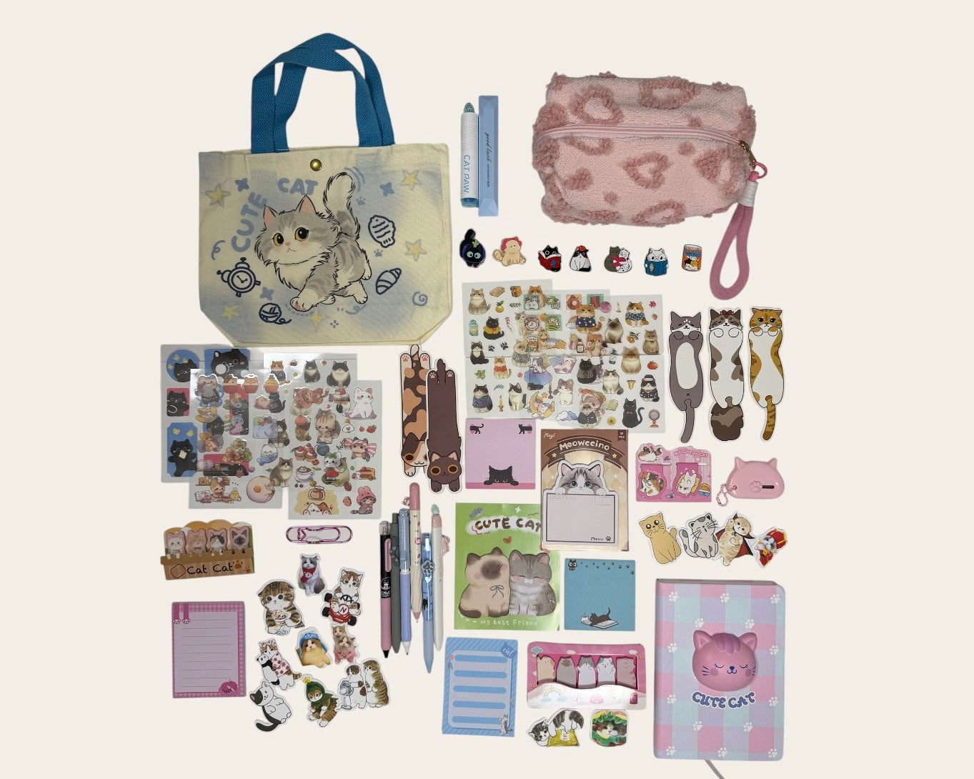 Cat Stationery Set 🐾