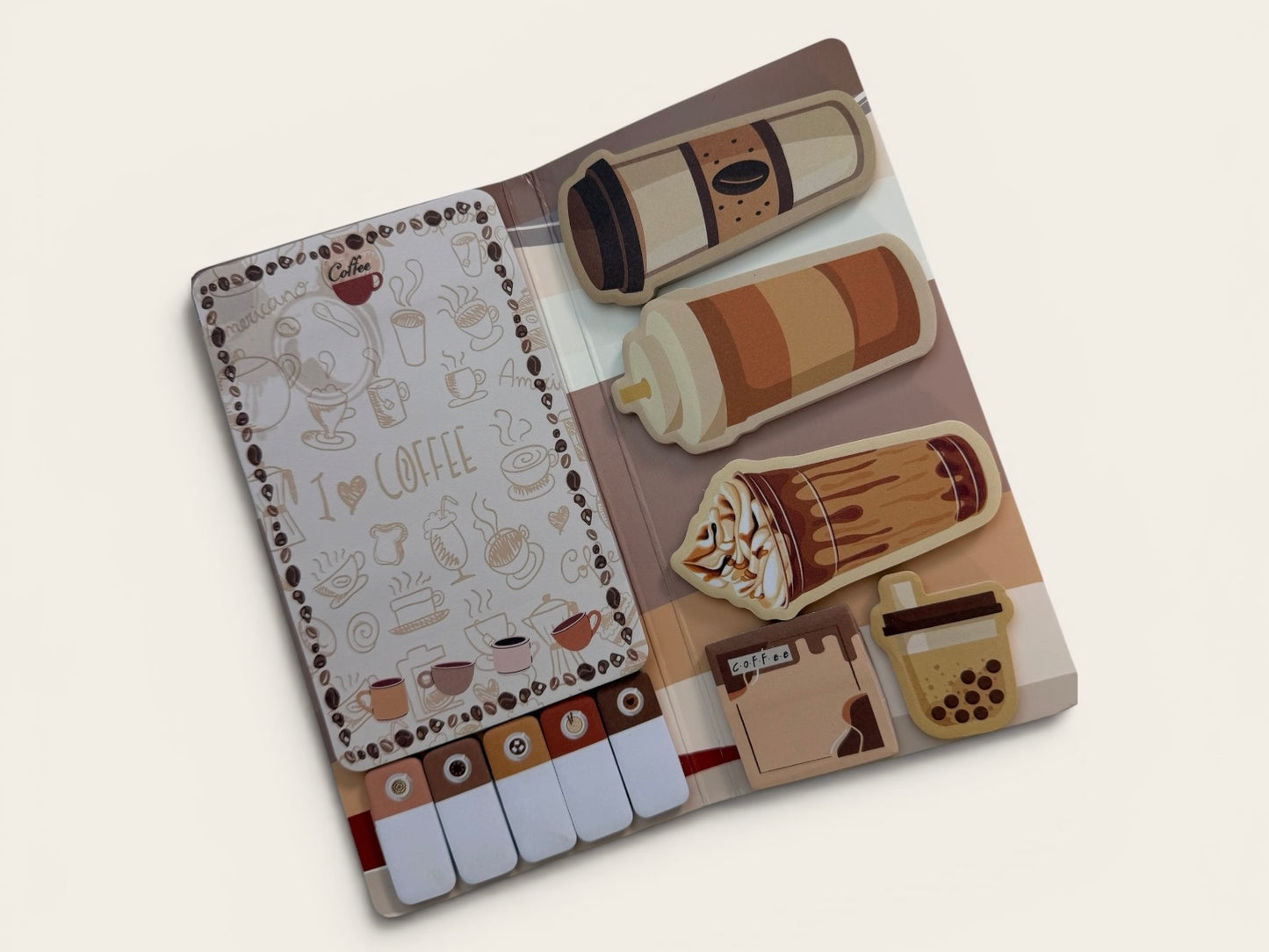 Coffee Lover Sticker Book Set