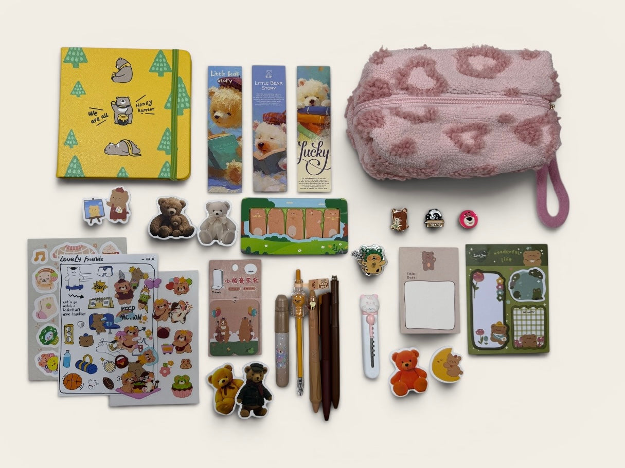 "Honey Hugs"  Bear Stationery Set 🧸🍯