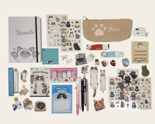 Cat Stationery Set 🐾