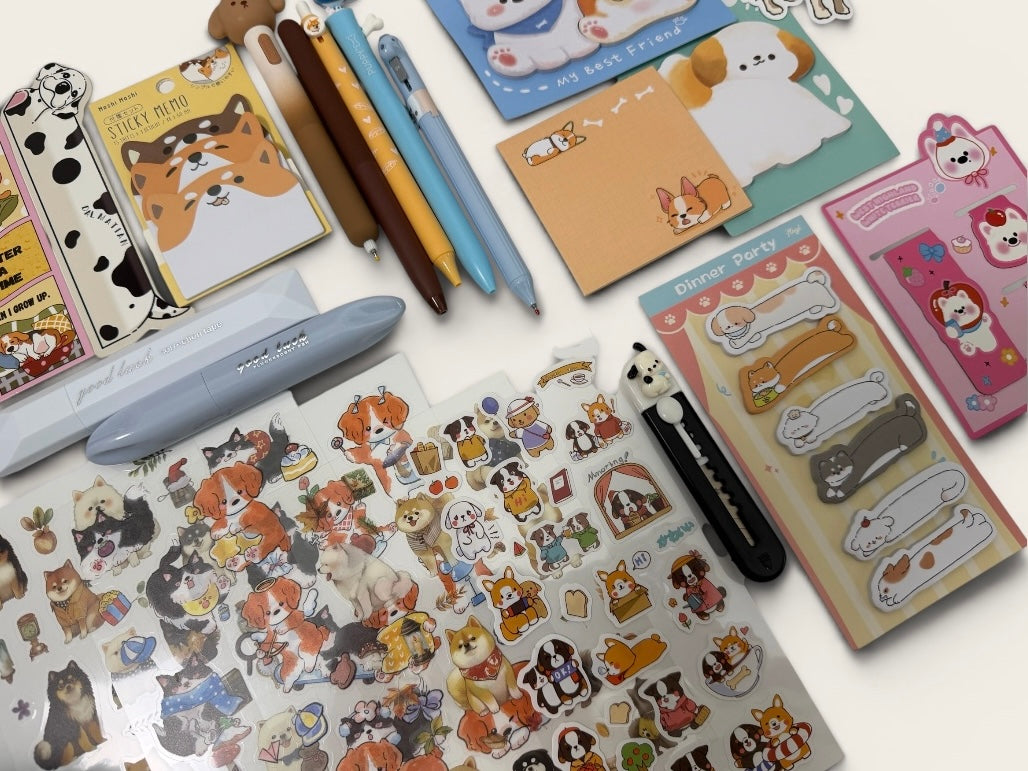 "Paw-some" Stationery Set 🐾 - Large