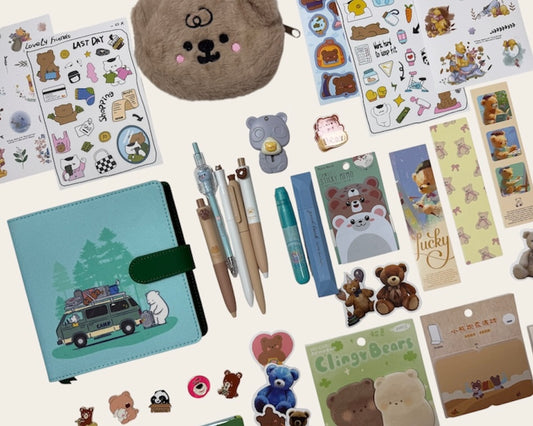 Bear Adventure Stationery Gift Box