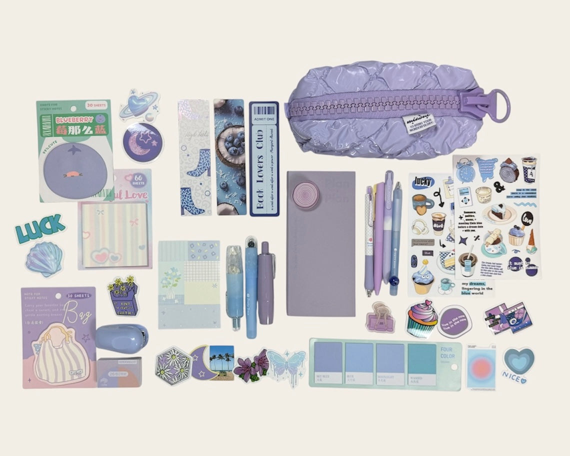 💜 Lavender Dreams Stationery Box