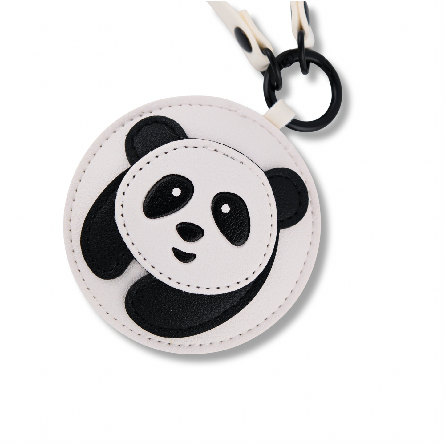 Round Panda Keychain