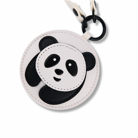 Round Panda Keychain