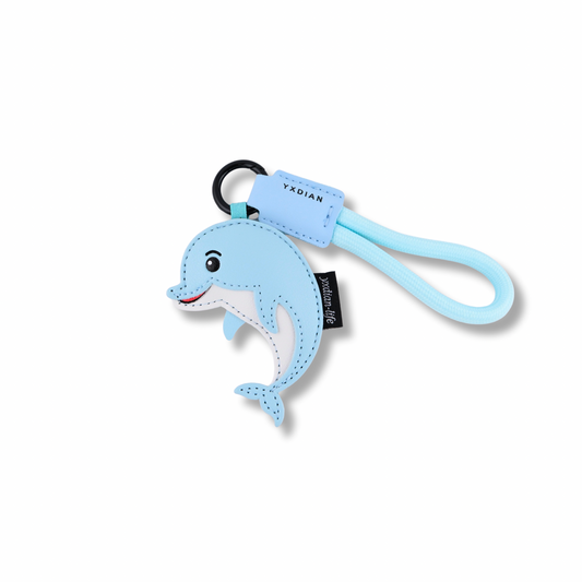 Dolphin Jump Keychain