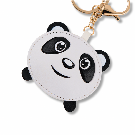 Cute Panda Face Keychain