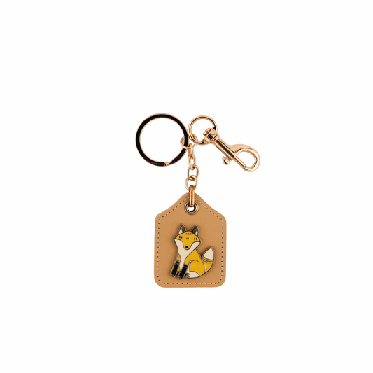 Golden Fox Keychain