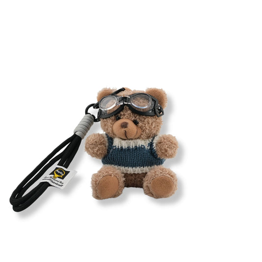 Adventure Teddy Keychain