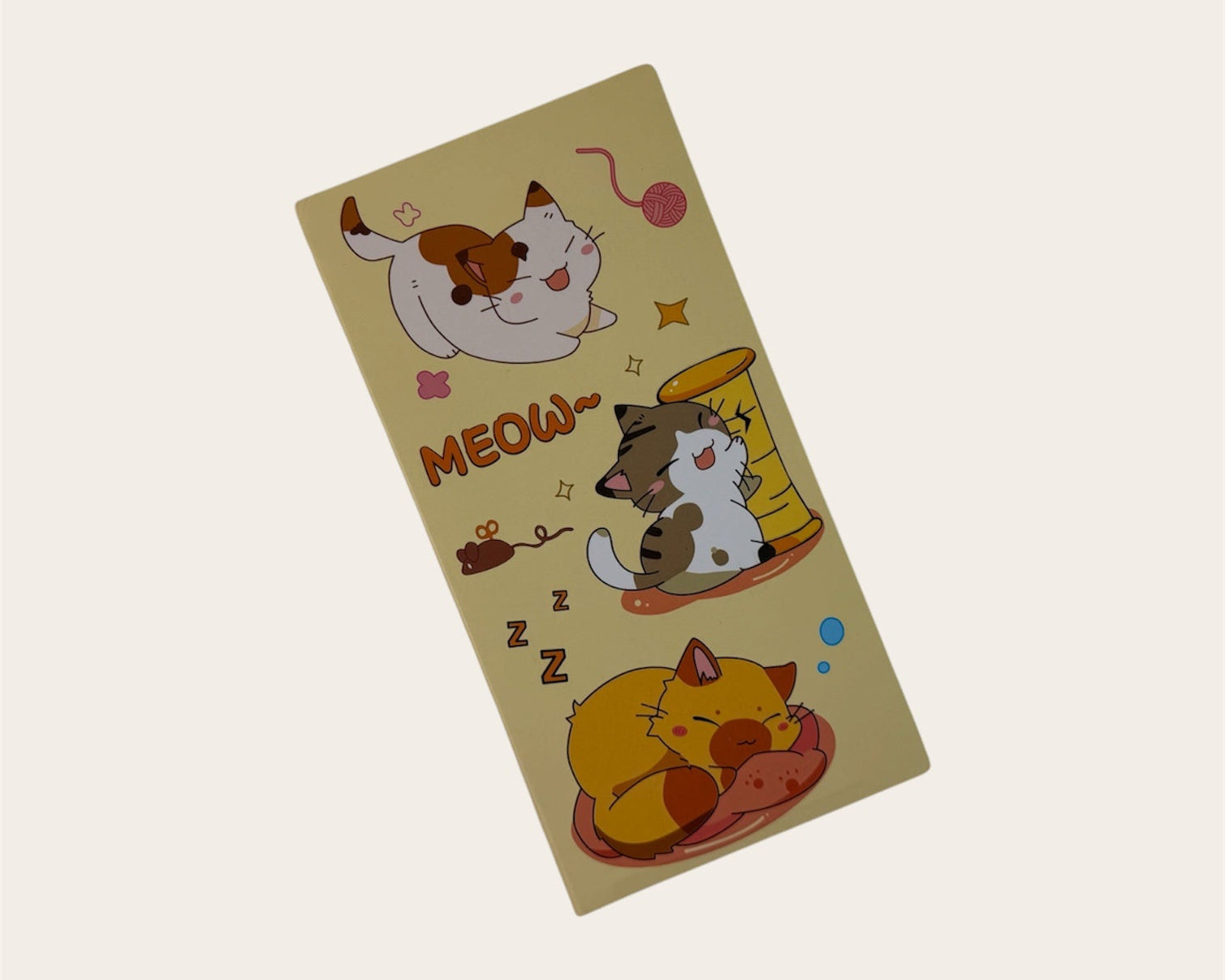 Cute Cat Sticky Notes & Page Markers