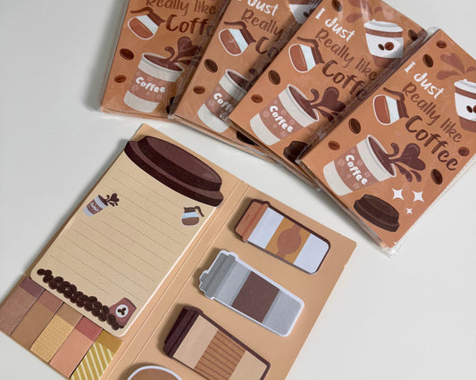 Coffee Lover Sticker Book Set